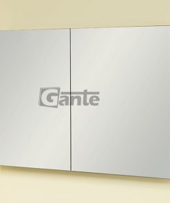 bathroom cabinet with mirror dark wood