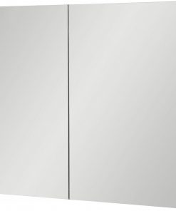 bathroom cabinet with mirror dark wood