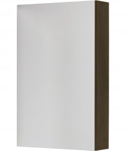 bathroom cabinet with mirror dark wood