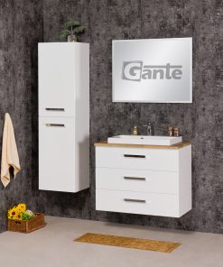 80cm vanity unit galway, 3 drawers