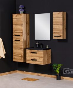 oak vanity unit