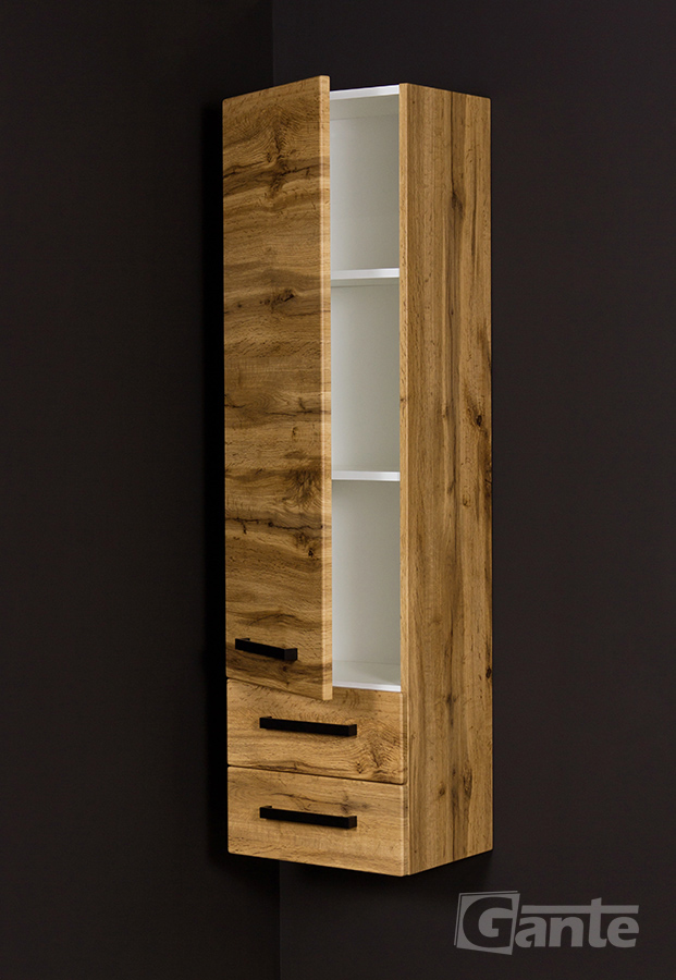 tall storage unit oak ireland