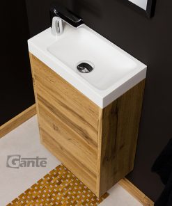 cloak room vanity unit