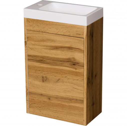 cloak room vanity unit