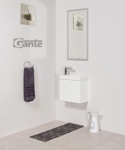 40cm white vanity unit