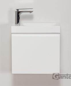 40cm white vanity unit