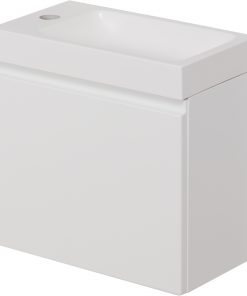 40cm white vanity unit