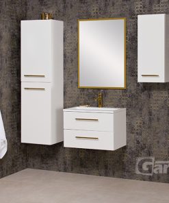 Cabinet Belli Gold, White - Image 4