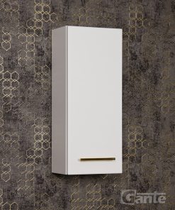 white matt bathroom cabinet