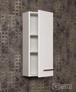 white matt bathroom cabinet