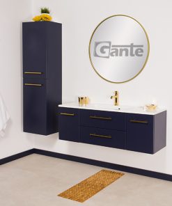 120cm blue vanity unit