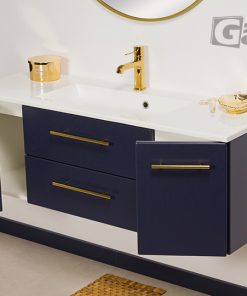 120cm blue vanity unit