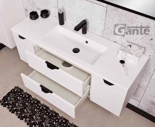 Vanity Unit Victa 120cm White - Image 4