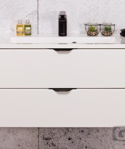 80cm white cvanity unit