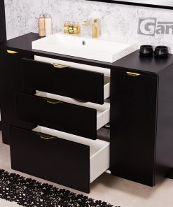 120cm 3 drawers vanity unit