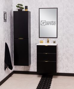 Vanity Unit with Golden Handles Ireland