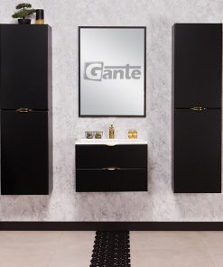 Gold handles vanity unit ireland