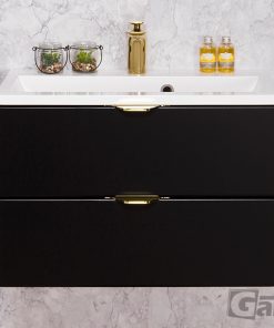 Gold handles vanity unit ireland