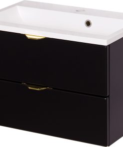 Gold handles vanity unit ireland