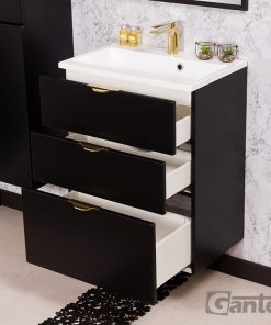 Gold handles vanity unit ireland