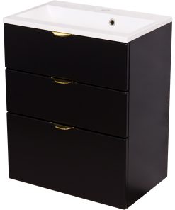 Gold handles vanity unit ireland