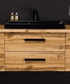 Loft style vanity unit
