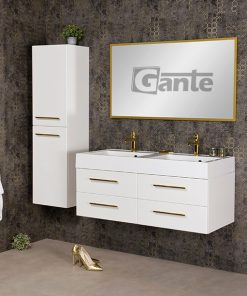 120cm double basin vanity