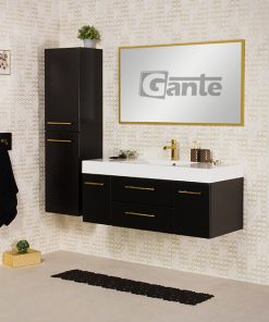 thick sink black vanity unit ireland