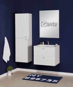 white retro style vanity ireland