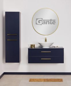 100cm blue vanity
