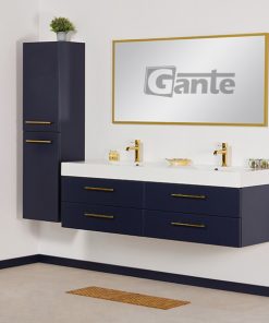 160cm navy vanity