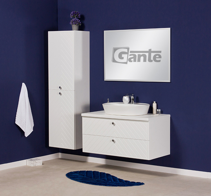 100cm herringbone vanity unit galway