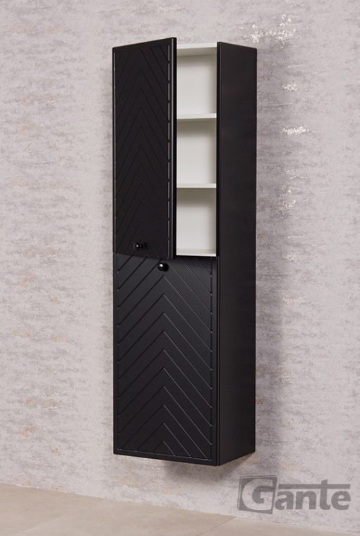 storage unit herringbone pattern