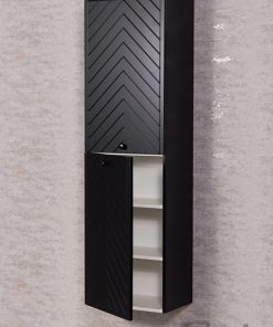 storage unit herringbone pattern