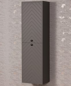 matt grey storage unit