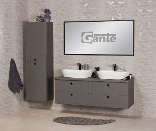 Vanity Unit Kodi 140 cm, Grey