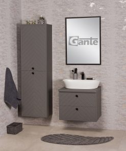 grey vanity unit Cork
