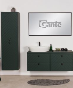 green herringbone pattern furniture