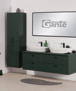 green herringbone pattern furniture