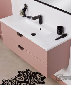 100cm powder pink vanity ireland