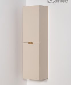 Vanity unit in sand colour