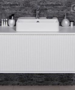 1000mm white vanity Waterford