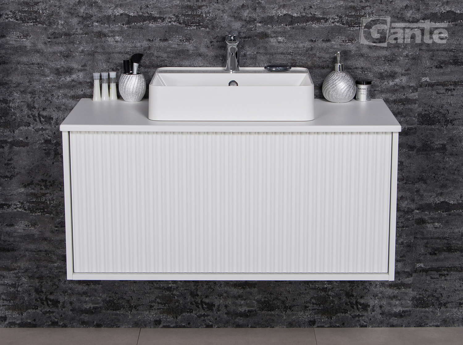 1000mm white vanity Waterford