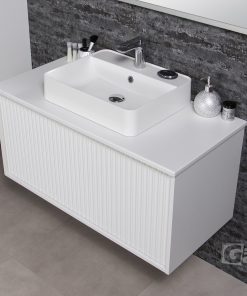 1000mm white vanity Waterford