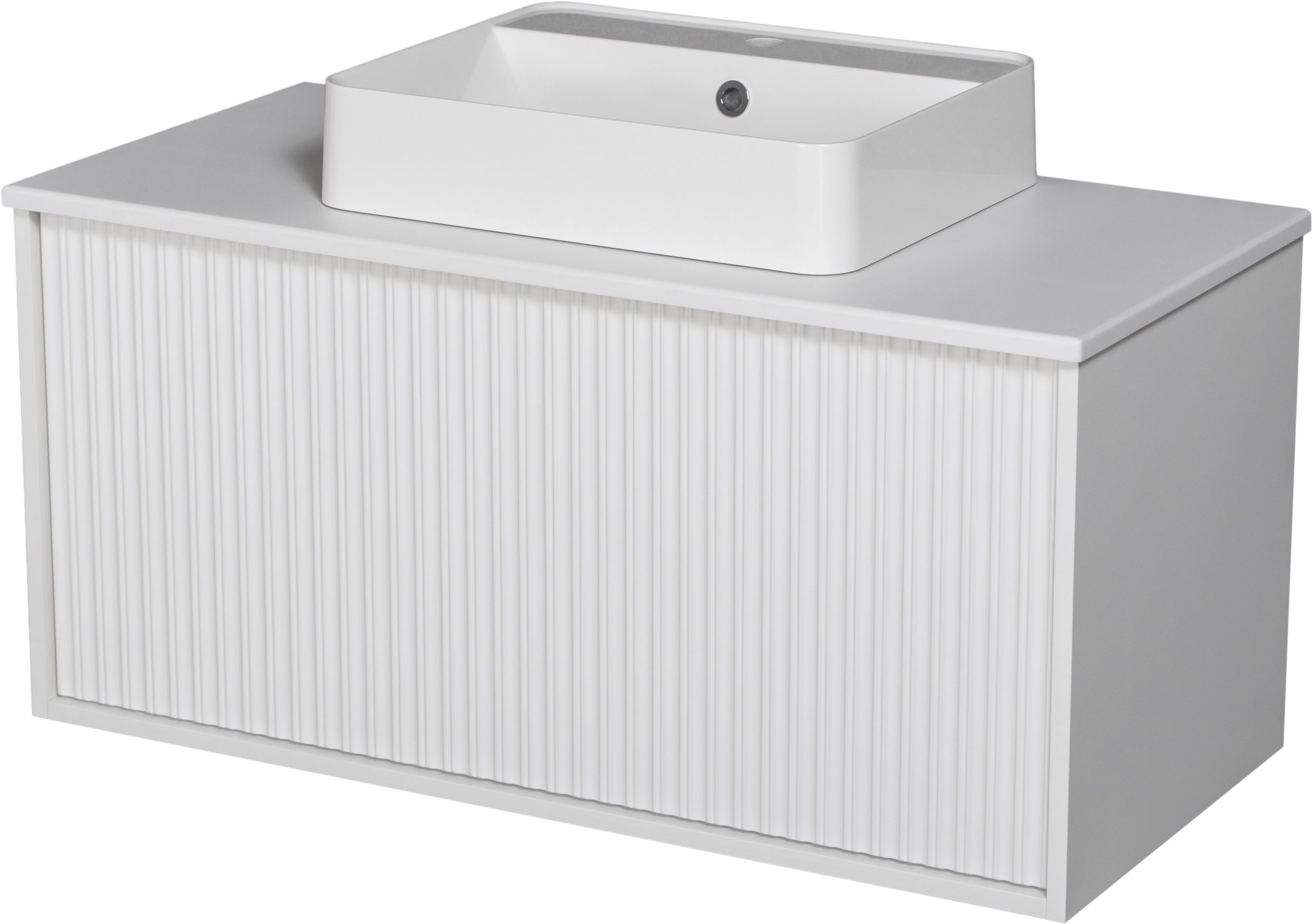 1000mm white vanity Waterford