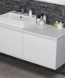 1200mm white vanity Limerick
