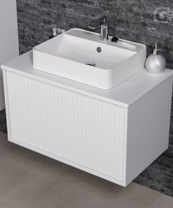 800mm white vanity unit Galway