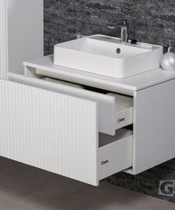 800mm white vanity unit Galway