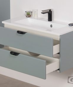Vanity Unit Magnolia 80cm, Mint - Image 4