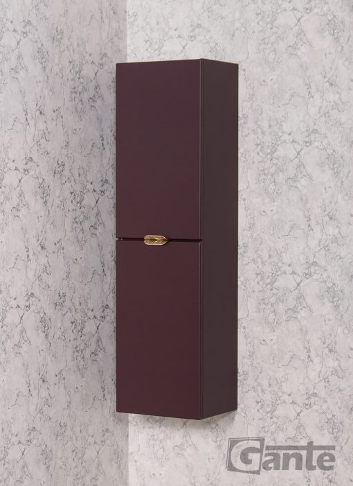 burgundy storage unit
